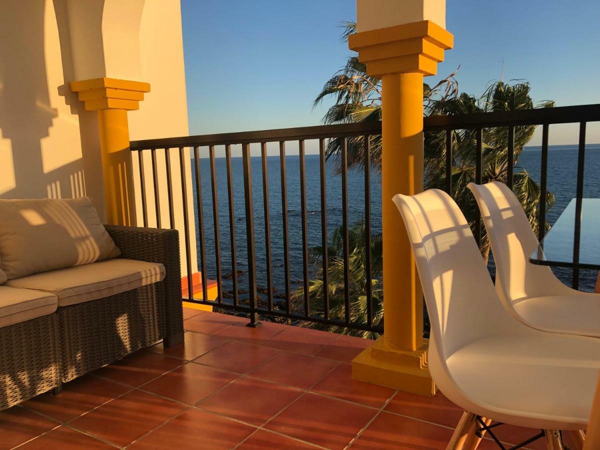 Balcon Del Mar 2-3 A, Apartament On The Beach Front ラ・カラ・デ・ミハス エクステリア 写真