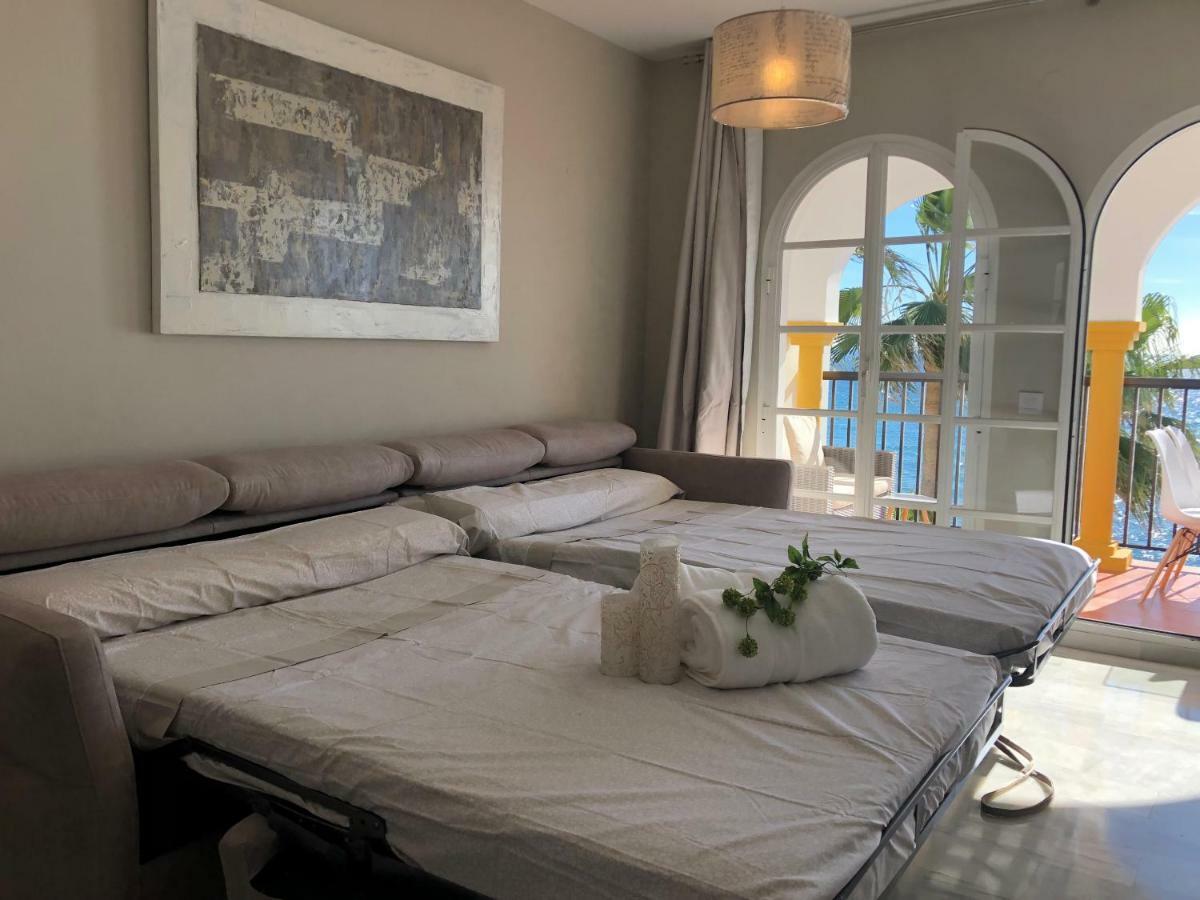 Balcon Del Mar 2-3 A, Apartament On The Beach Front ラ・カラ・デ・ミハス エクステリア 写真